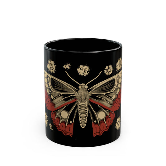 11oz Dandelion Moth Coffee Mug - Glow Bat