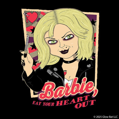 Better Than Barbie Killer Doll Unisex Cotton T-Shirt - Glow Bat