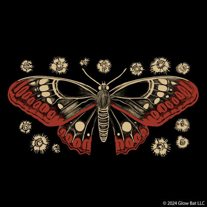 Dandelion Moth T-Shirt - Glow Bat