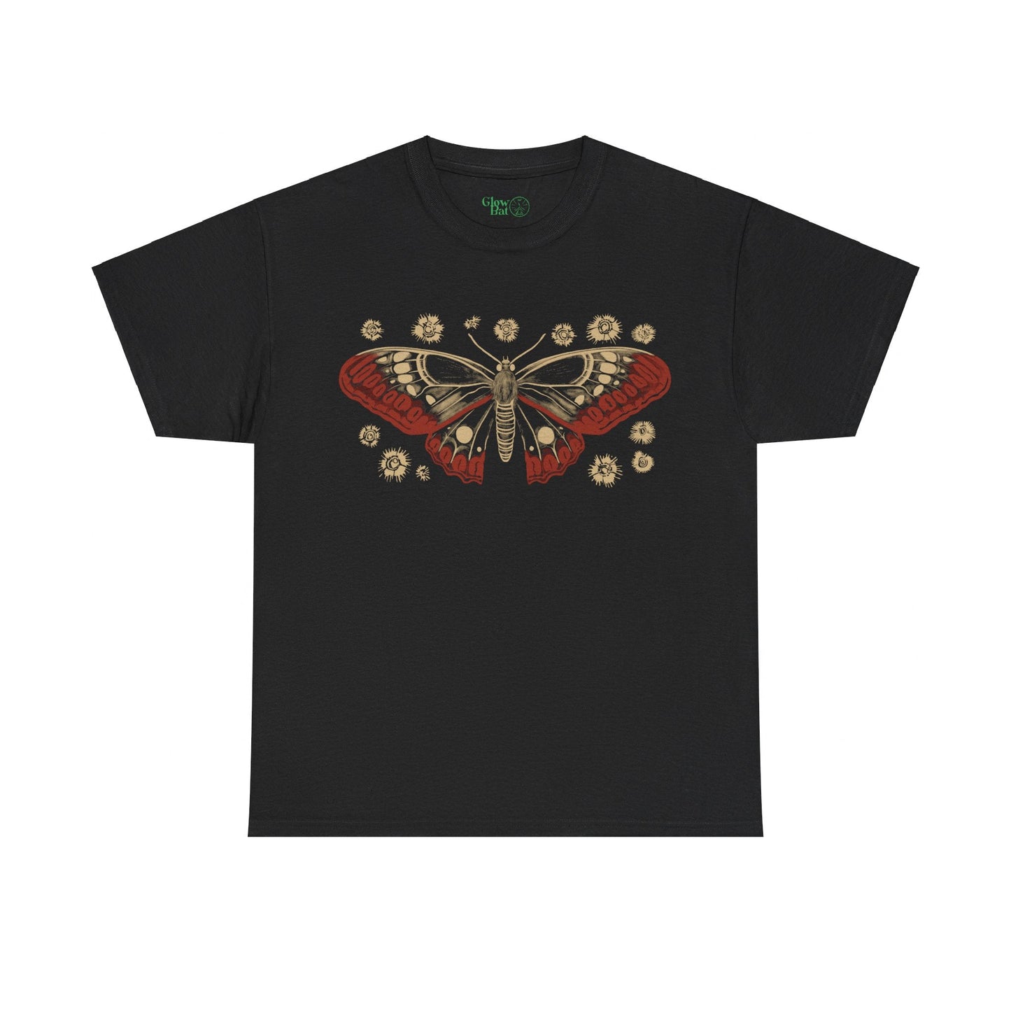 Dandelion Moth T-Shirt - Glow Bat