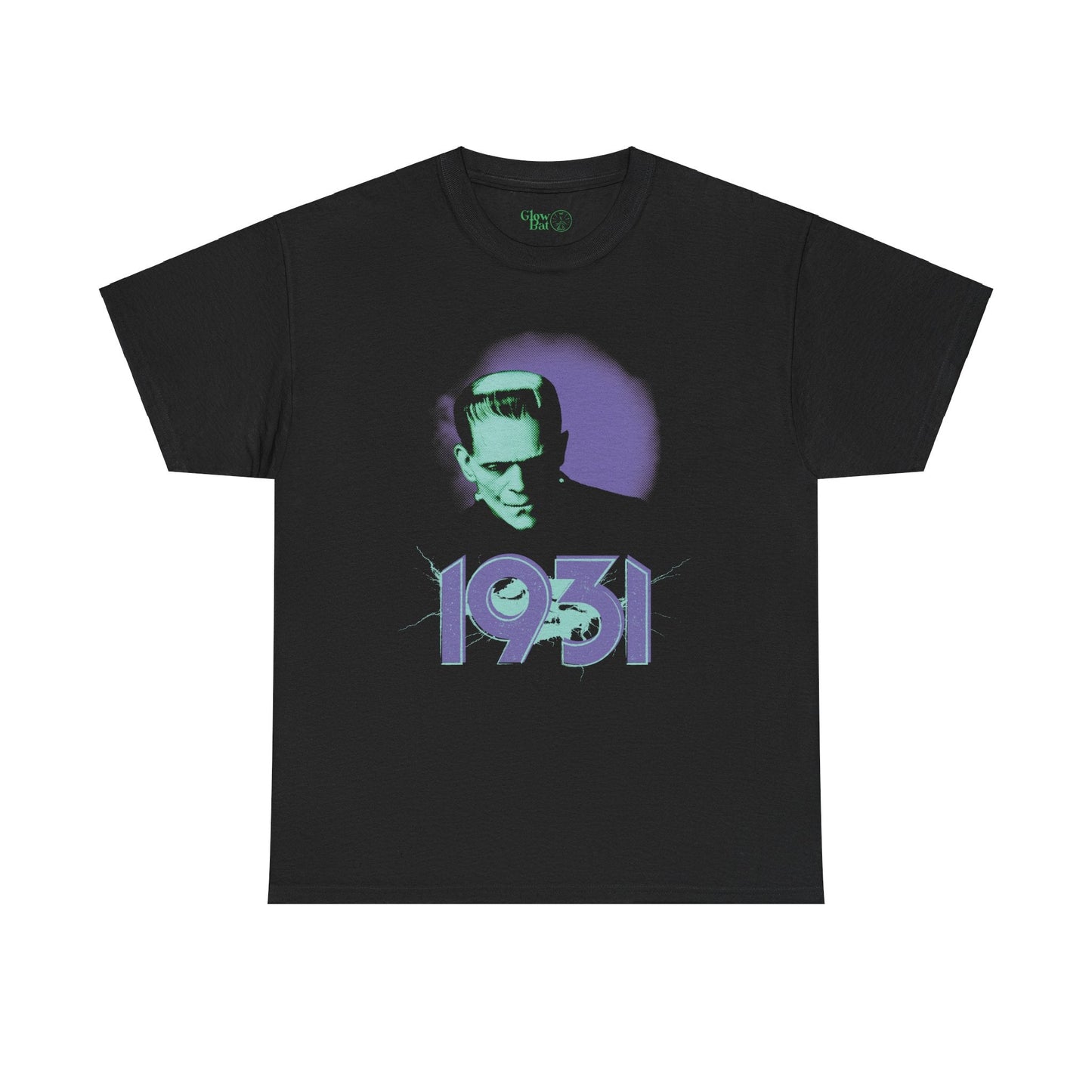 Frankenstein "1931" Retro Horror Unisex T-Shirt - Glow Bat