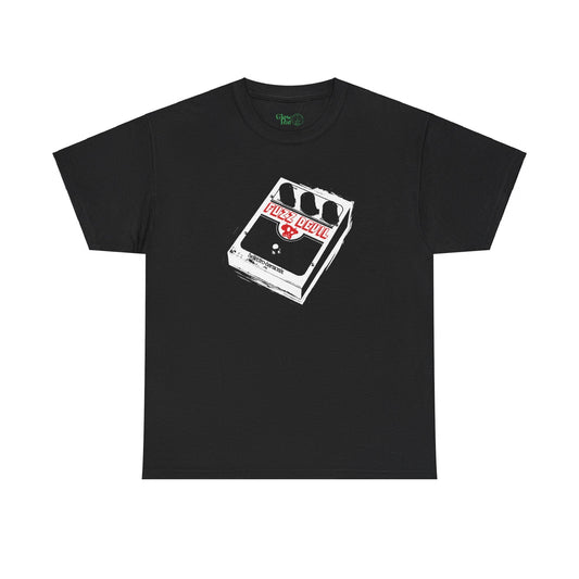 Fuzz Devil Big Muff Pedal Parody T - Shirt - Glow Bat