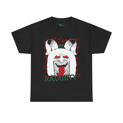 Krampus "Have You Been Naughty?" Unisex T-Shirt - Glow Bat