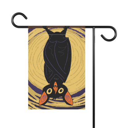 Hanging Bat Garden Banner - Glow Bat