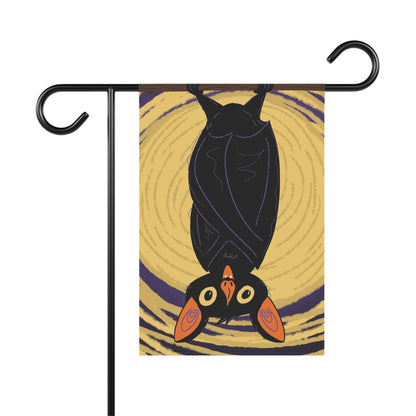 Hanging Bat Garden Banner - Glow Bat