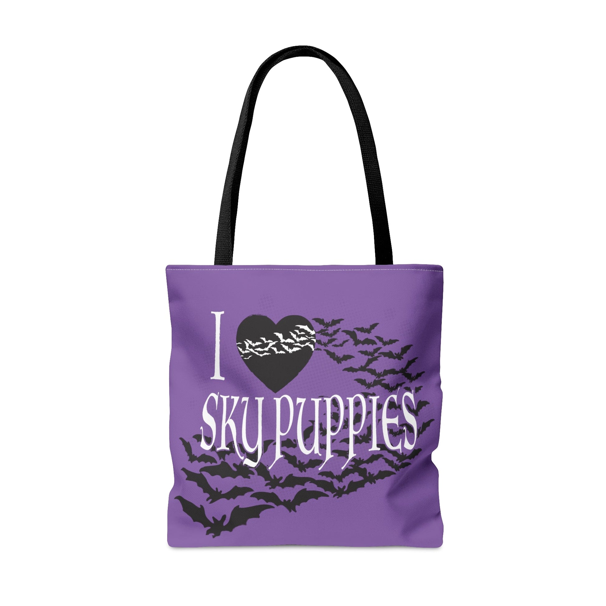 I Heart Sky Puppies Tote Bag - Glow Bat