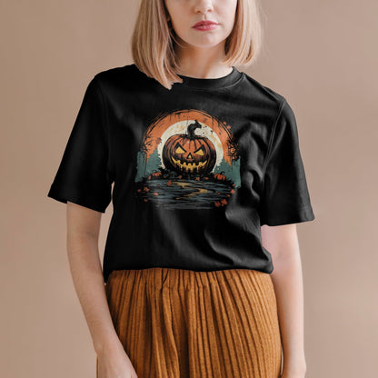 Jack o' Lantern T-Shirt - Glow Bat