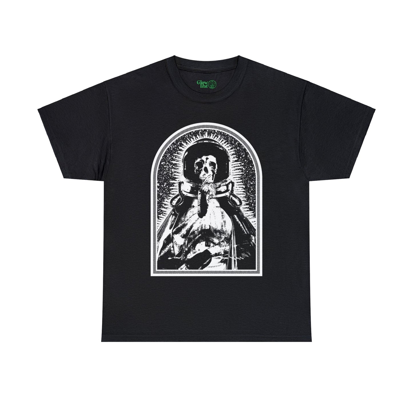 Our Lady of the Lost Skeleton T-Shirt - Glow Bat